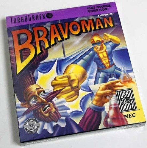 Turbografx bravoman nec - turbografx, 16