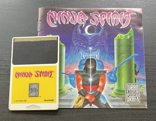 Ninja spirit turbografx - ninja, 16