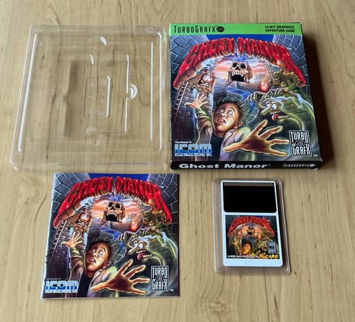 Ghost manor turbografx bit - manor, 16-bit