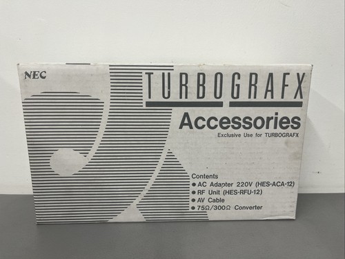 Boxed turbo turbografx - boxed,
