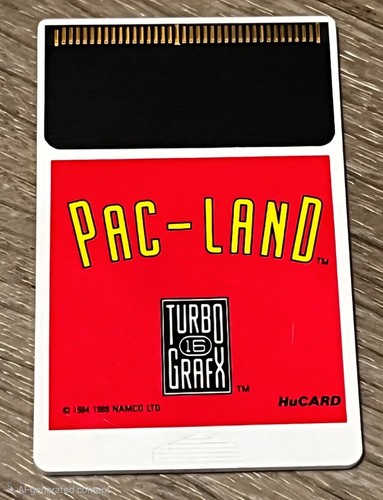 Pac land turbografx hucard - turbografx-16,