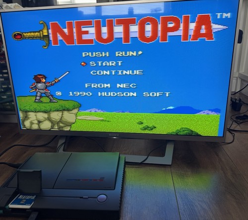 Neutopia turnografx hucard - turnografx,