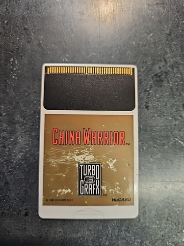 China warrior turbo grafx - china, hu