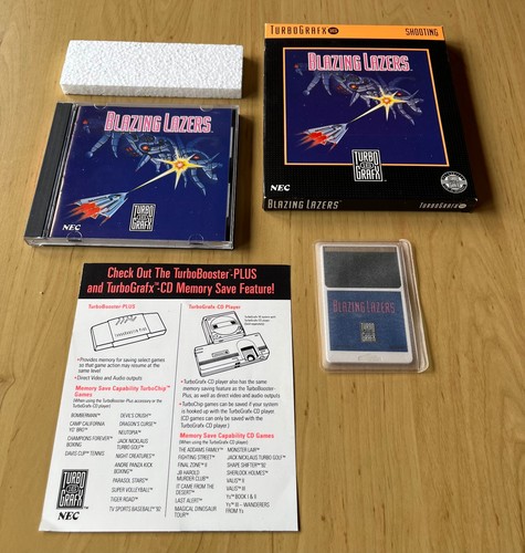 Blazing lazers turbografx - blazing,