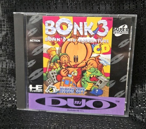 Bonk turbografx rare - turbografx-16,