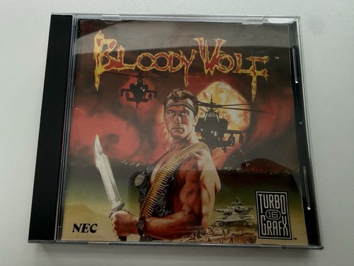Bloody wolf turbo grafx 16 - wolf,