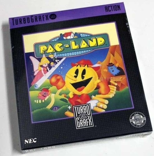 Turbografx pac land - 16, pac-land