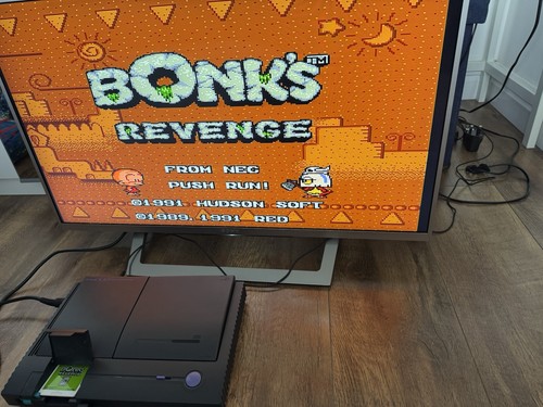 Bonks revenge turbografx - bonks,